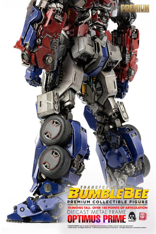 Image of (3A/ZERO) Transformers: Bumblebee - Optimus Prime 19” Premium Scale Die-Cast Action Figure