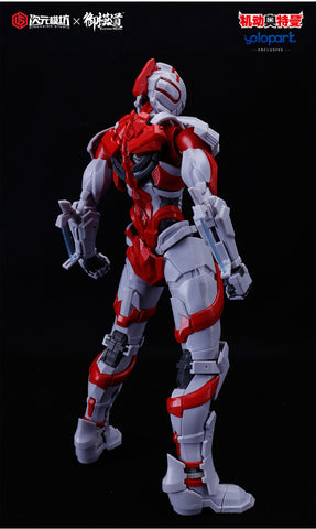 Image of (Yolopark) (Pre-Order) 1/6 Scale Ultraman Shinjiro (Unpainted PLAMO) - Deposit Only