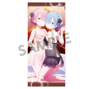 (Hobby Stock) (Pre-Order) ReZERO -Starting Life in Another World- Microfiber Towel Rem&Ram Camisole ver. - Deposit Only