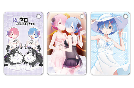 (Hobby Stock) (Pre-Order) ReZero -Starting Life in Another World- Pass Holder 3 Pieces Set - Deposit Only