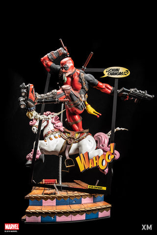 Image of (XM Studios) (Pre-Order) Deadpool Ver. B 1/4 Scale Premium Collectible Statue