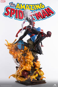 (Queen Studios) (Pre-Order) The Amazing Spider-Man Spider-Verse Trio 1/4 Statue - Deposit Only