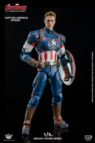 Image of (King Arts) Captain America 1/9 Scale DFS026 Diecast Statue