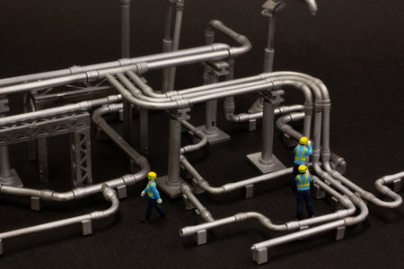 (Good Smile Company) (Pre-Order) Industrial Area G (Plumbing set 2) - Deposit Only