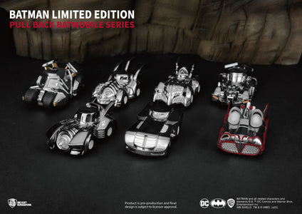 (Beast Kingdom) Batman Pull Back Car Series Special Edition Set
