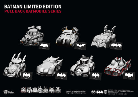 Image of (Beast Kingdom) Batman Pull Back Car Series Special Edition Set