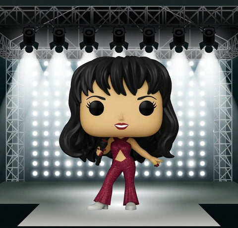 Image of (Funko Pop) Pop! Rocks: Selena - Burgundy Outfit