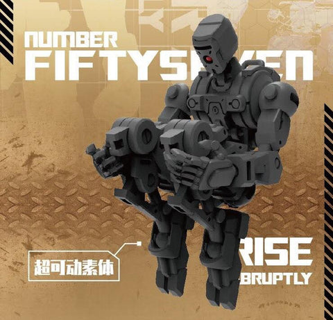 Image of (FIFTYSEVEN) (PRE_ORDER) ARMORED PUPPET INDUSTRY TYPE.3 PLASTIC MODEL KIT - DEPOSIT ONLY
