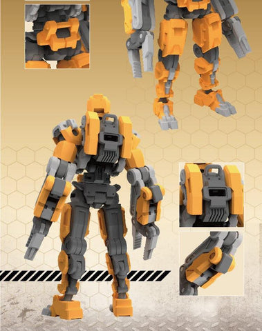 Image of (FIFTYSEVEN) (PRE_ORDER) ARMORED PUPPET INDUSTRY TYPE.3 PLASTIC MODEL KIT - DEPOSIT ONLY