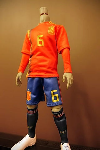Image of (ZCWO) 1/6 Scale National Team Jersey - Spain (Pre-Order) - Deposit Only