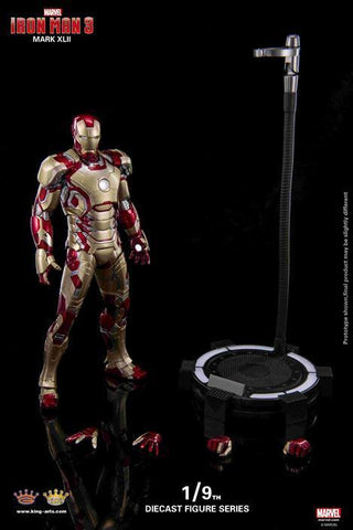 (King Arts) Iron Man Mark 42 Action Figure 1/9 Diecast Figure Series