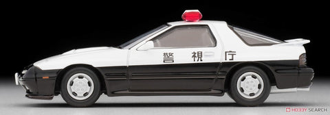 Image of (TomyTec) (Pre-Order) LV-N214a Mazda Savanna RX-7 Patrol Car Metropolitan Police - Deposit Only