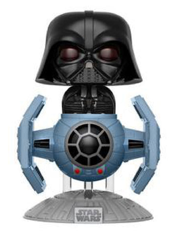 Image of (Funko Pop) 176 Darth Vader with Tie Fighter (40th Anniversary of Star Wars)