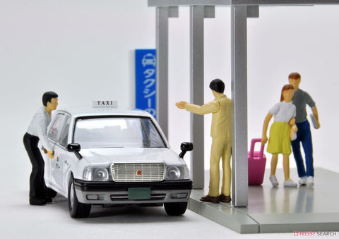 Image of (Tomytec) (Pre-Order) Diocolle 64 #Car Snap 04a Taxi Stop - Deposit Only