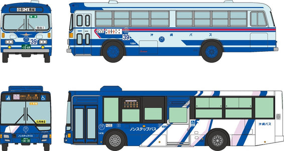 (Tomytec) (Pre-Order) Bus Collection Okinawa Bus 70th Anniversary 2 Cars (Item No:317159) - Deposit Only
