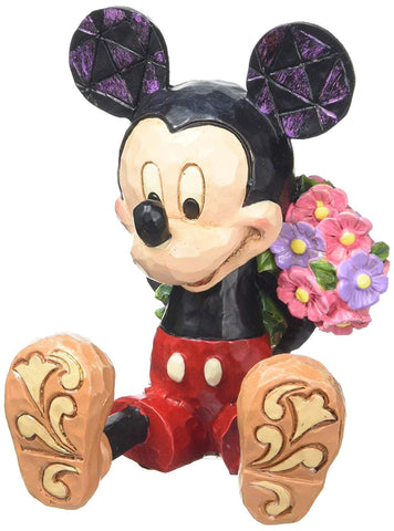 Image of (Enesco) DSTRA Mini Mickey with Flowers