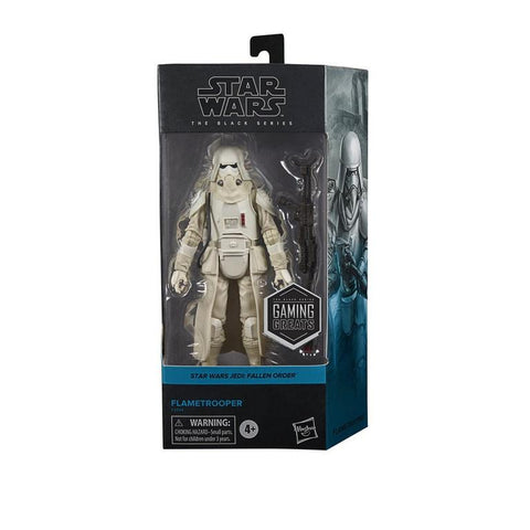 Image of (Hasbro) (Pre-Order) Star Wars Black Series GAMING GREATS Jedi Fallen Order FlameTrooper - Deposit Only