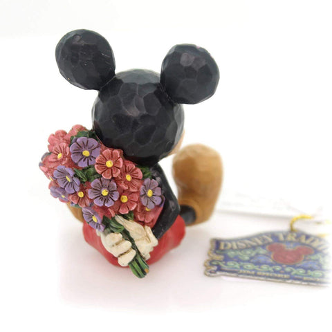 Image of (Enesco) DSTRA Mini Mickey with Flowers