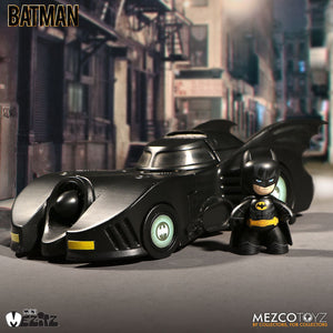 (Batman & Batmobile Deluxe Art Scale) MEZCO BATMAN 1989 BATMOBILE SET