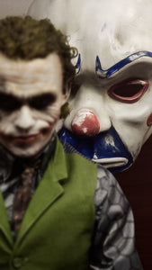(Queen Studios) (Pre-Order) Joker-Clown Mask Life size - Deposit Only