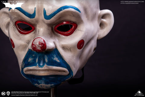 Image of (Queen Studios) (Pre-Order) Joker-Clown Mask Life size - Deposit Only
