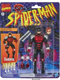 Image of (Hasbro) Spider-Man Retro Marvel Legends Daredevil 6-Inch Action Figure