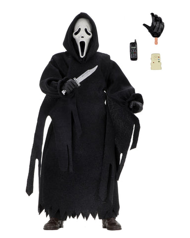 Image of (Neca) (Pre-Order) Ghostface – 8” Clothed Action Figure – Ghostface (Updated) - Deposit Only