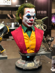 (Queen Studios) (Pre-Order) Joaquin Phoenix Joker 1/1 Bust - Deposit Only