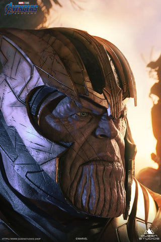 Image of (Queen Studios) (Pre-Order) Avengers Endgame Thanos Bust - Deposit Only