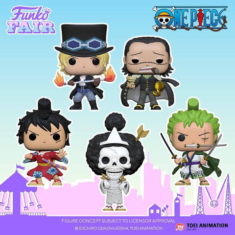 Image of (Funko Pop) (Pre-Order) Pop! Animation: One Piece - Crocodile with Free Boss Protector