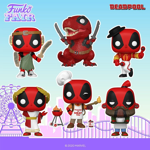 Image of (Funko Pop) Pop! Marvel: Deadpool 30th Anniversary - Flamenco