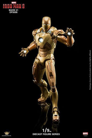 Image of (King Arts) - DFS006 - Iron Man 3 - Iron Man Mark XXI (Midas) -  Mark 21