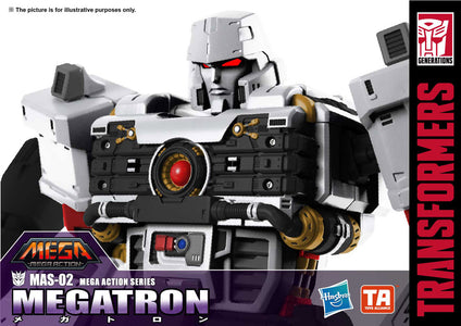 (Hasbro) Transformers MAS-01 Optimus Prime + MAS-02 Megatron Mega Size 18"