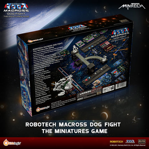 Image of (Robotech Macross) (Pre-Order) BG01 Robotech Macross Dog Fight, The Miniatures Game - Deposit Only