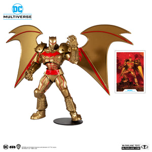 (McFarlane) DC Multiverse 7" Figures Batman Hellbat Suit Gold Edition