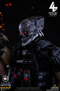 (GHOST FOUR) (PRE-ORDER) GS-001 Sound control LED can be bright head carving-Centurion Takov- DEPOSIT ONLY