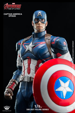 Image of (King Arts) Captain America 1/9 Scale DFS026 Diecast Statue