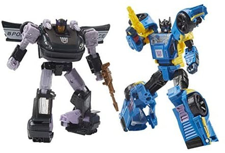 (Hasbro) Transformers Generations War for Cybertron GALACTIC BARRICADE & COUNTER