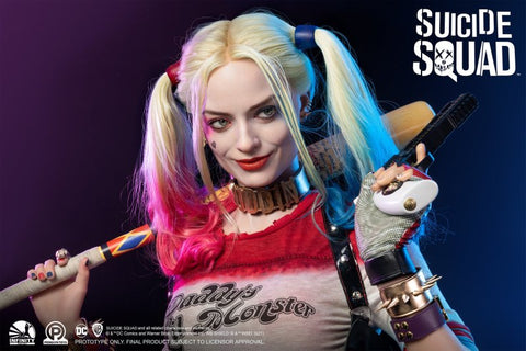 Image of (Infinity Studio) (Pre-Order) DC Series Life Size Bust (Suicide Squad Harley Quinn)- Deposit Only