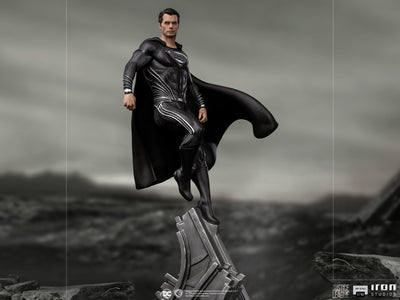 (Iron Studios) Superman Black Suit Art Scale 1/10 – Zack Snyder’s Justice League