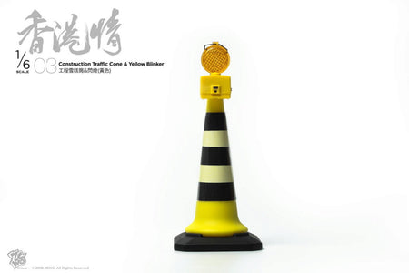 (ZCWO) 03 Construction Traffic Cone & Yellow Blinker (Pre-Order) - Deposit Only