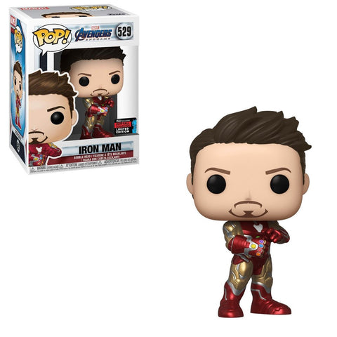 Image of (Funko Pop) #529 Iron Man Avengers Endgame Shared Exclusive 2019 Limited Edition