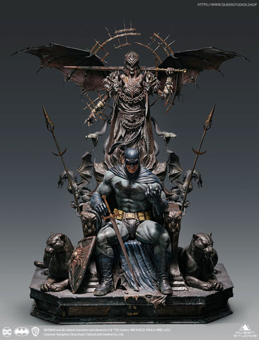 Image of (Queen Studios) (Pre-Order) Batman on Throne 1/4 Scale Statue Standard or Premium Version