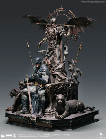 Image of (Queen Studios) (Pre-Order) Batman on Throne 1/4 Scale Statue Standard or Premium Version