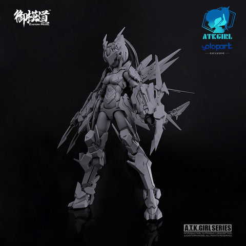 Image of (Yolopark) (Pre-Order) 1:12 Scale A.T.K. Girl Qinglong (One of the Four Chinese Mythical Beast)-PLAMO - Deposit Only