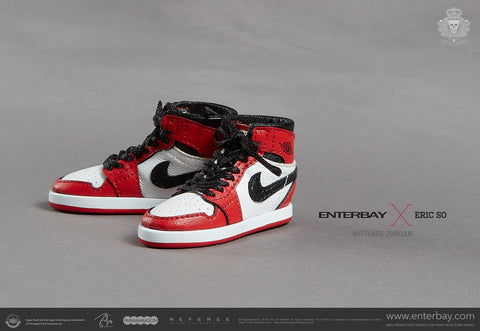 Image of (Enterbay) (Pre-Order) Enterbay X Eric So Michael Jordan (Away) (Limited 1000 Pcs Only) 1/6 Scale Action Figure - Deposit Only
