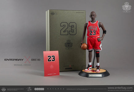 (Enterbay) (Pre-Order) Enterbay X Eric So Michael Jordan (Away) (Limited 1000 Pcs Only) 1/6 Scale Action Figure - Deposit Only