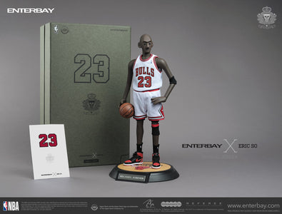 Enterbay X Eric So Michael Jordan (Home) (Limited 1000 Pcs Only) 1/6 Scale Action Figure