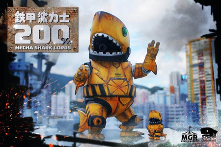 (Momoco Studio) (Pre-Order) 200% Mecha Shark Lords & Mecha Shark lords Jr. - Super Engineer DXset - DEPOSIT ONLY