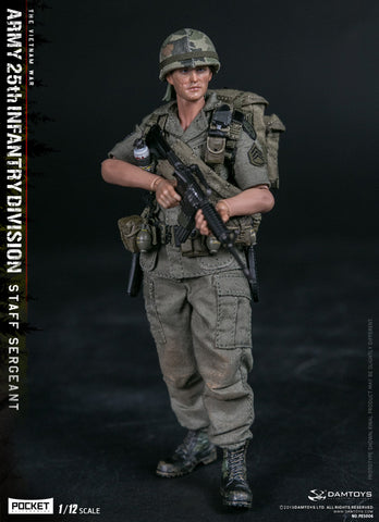 Image of (DAMTOYS 1/12) Pre- Order PES006 POCKET ELITE SERIES - ARMY 25th Infantry Division Private STAFF SERGEANT-Deposit Only